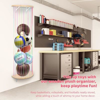 木製の半円形デザイン 壁掛けるパルシュトイ・オーガナイザー