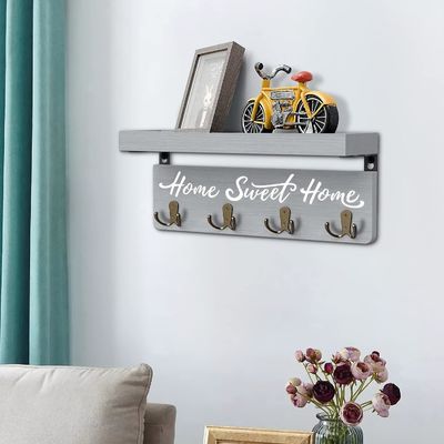 カスタマイズされた形 木のキーホルダー 壁マウント キーハンガー キーコレクションを整理