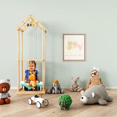 試料無料または返品されます 詰め物 動物園 木材 柔らかいおもちゃ 保存