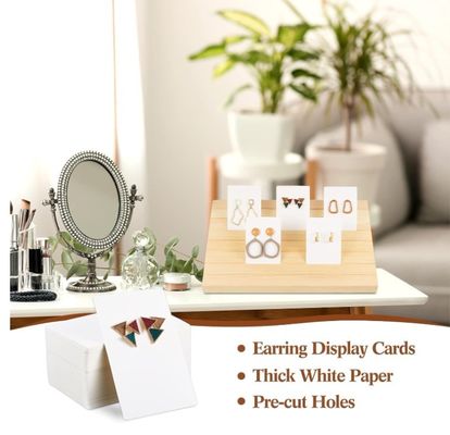 オーガナイズされた宝石の展示と保管のための機能的な多機能耳飾りホルダー