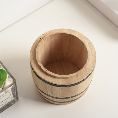 木製 シンプル カラー 貯蔵 バレル あなたの好みに合わせてカスタマイズできます