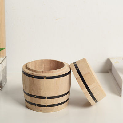 木製 シンプル カラー 貯蔵 バレル あなたの好みに合わせてカスタマイズできます