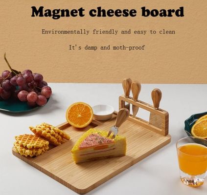 試料無料 竹チーズボードとナイフセット