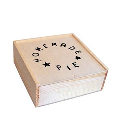 ビタルーックス オーダーメイド アップルパイ 包装 特別なプレゼントのための環境に優しい木製の箱