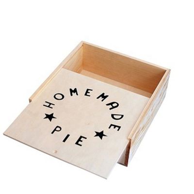 ビタルーックス オーダーメイド アップルパイ 包装 特別なプレゼントのための環境に優しい木製の箱