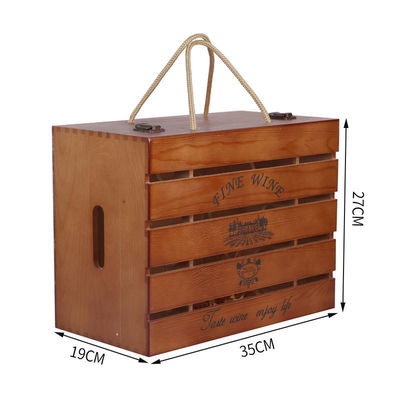 2-6 ボトル 固木ワイン ボックス ギフト カスタム 注文 即座に受付