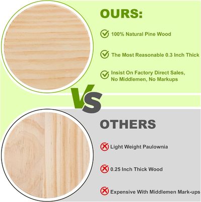 テーブルの飾り付け用 彫刻された環境に優しい木製のコースター 装飾用 アクセサリー 備蓄マット パッド