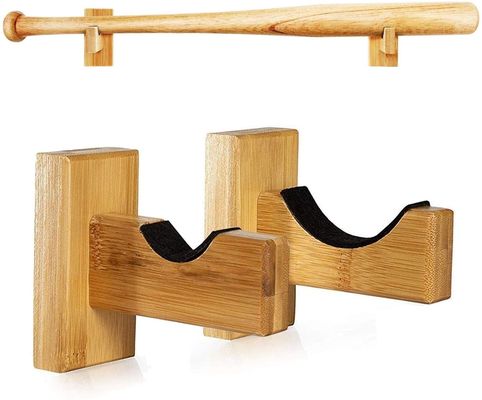 野球とソフトボールバットのための壁棚 多機能フックタイプ設置