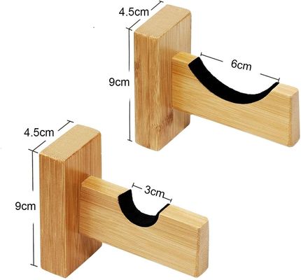 野球とソフトボールバットのための壁棚 多機能フックタイプ設置