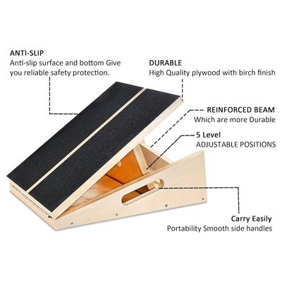 このプロフェッショナル スラントボード と 牛乳 ストレッチャー で 運動 習慣 を 向上 さ せる