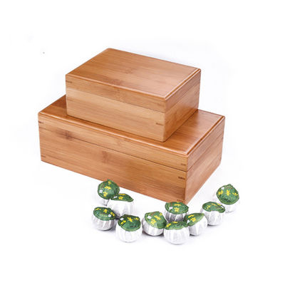 手作り 生物分解可能な竹 収納箱 ギフト 工芸品 箱 竹 または オーダーメイド 木