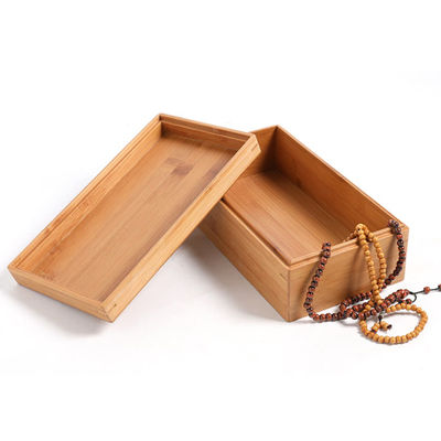 手作り 生物分解可能な竹 収納箱 ギフト 工芸品 箱 竹 または オーダーメイド 木