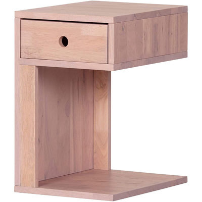 12.5 x 15.75 x 19.75インチ 漆喰付きナイトテーブル