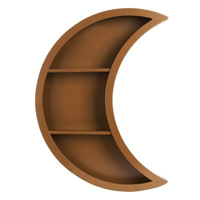 リビング 部屋 家具 壁に装着された 浮遊月水晶棚 精油の保管用