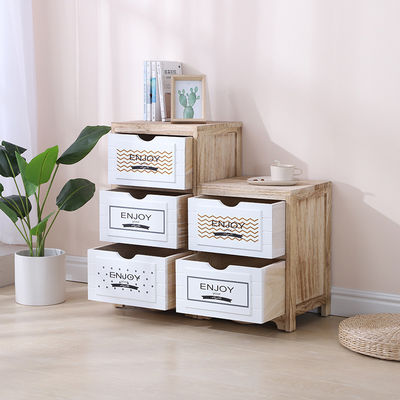 オーダーメイドロゴと高級の木製の引き出し箱でリビングをアップグレードします