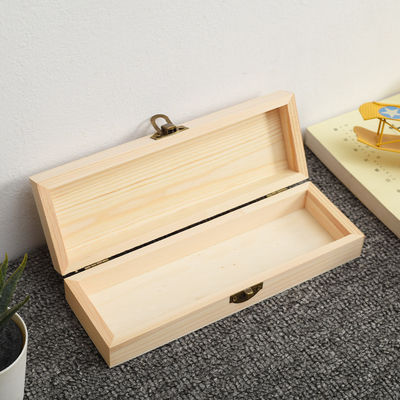 パーソナライズド パインウッド フリップ鉛筆ケース 文具とアクセサリーを整理する