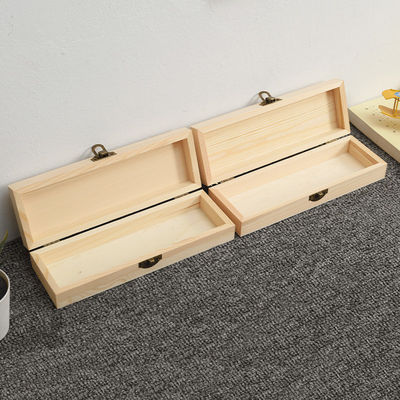 パーソナライズド パインウッド フリップ鉛筆ケース 文具とアクセサリーを整理する