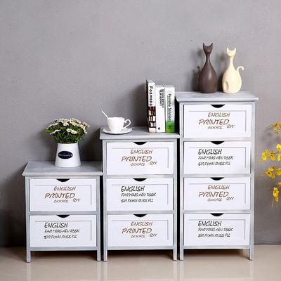 現代のフランス風 トールボーイ 4つの引き出しの引き出し オーダーメイドロゴ受付