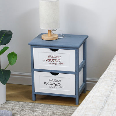 近代的なフランス式寝室 収納 解決 小型引き出しのキャビネット