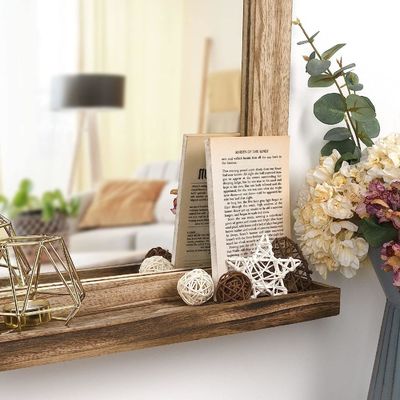 シェルフメリットと階層の数を持つ高量農家の装飾壁鏡