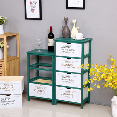 近代的なフランス式寝室 収納 解決 小型引き出しのキャビネット