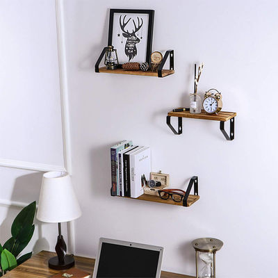 高量 モダンデザイン 固木 壁掛け浮遊棚 OEM/ODM用
