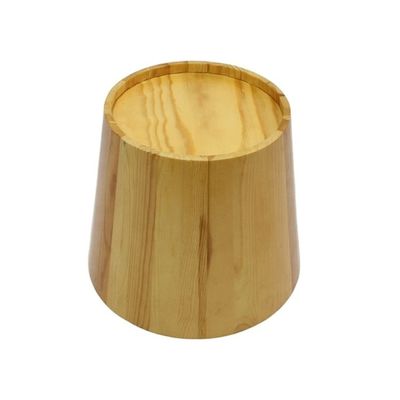 木製のアイスバケツ クーラー シンプルな色またはあなたの選択でカスタム木製のバケツ