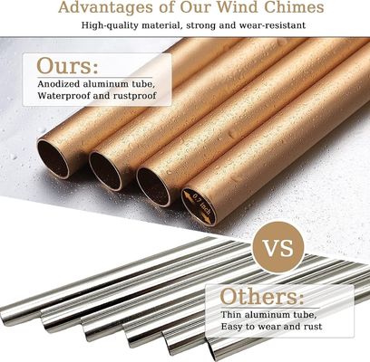 パーソナライズド ママ ギフト パーソナライズド アルミ 慈悲 記念 風鐘 屋外用