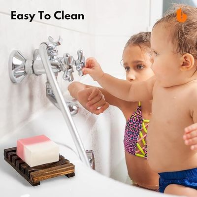 ストック人気 19.88 X 14 X 2.5 インチ アカシア カーブ サービス トレイ セット ハンドル ロゴ