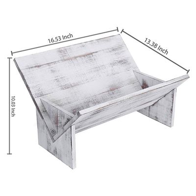 木製 雑誌 本 ファイル アルバム ディスプレイ レトロ スタイル オーガナイザー 壁棚 飾り付け