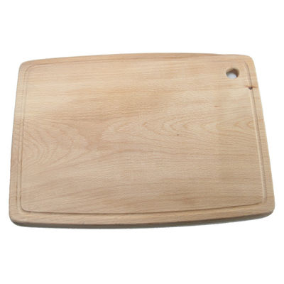 機能的で耐久性のある固い木製ビーク切断板