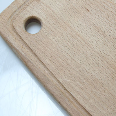 機能的で耐久性のある固い木製ビーク切断板