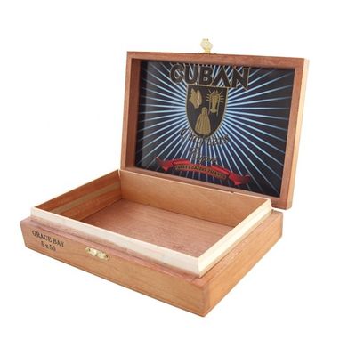 FSC認定 手作り木製タバコ箱 オーダーメイドロゴ印刷とパッケージング