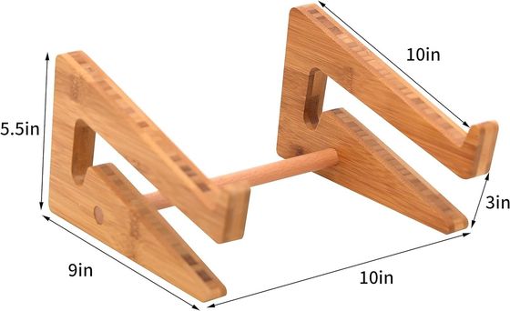 木製の壁棚装飾 説明 ラップトップスタンド