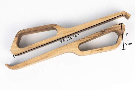 Macbook用の木製ノートPCホルダー 空間節約とスタイリッシュなデスクトップアクセサリー