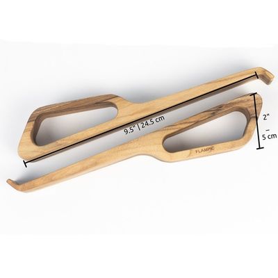 Macbook用の木製ノートPCホルダー 空間節約とスタイリッシュなデスクトップアクセサリー