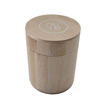 ヨーロッパ ビタルーックス 未完成 小型 木製 塗装 木製 シンプル カラー シリンダー ボックス