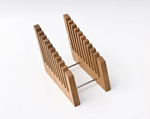 木製のファイルホルダーと印刷機能でスタイリッシュなオフィスデスク組織