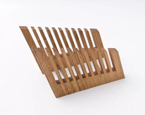 木製のファイルホルダーと印刷機能でスタイリッシュなオフィスデスク組織