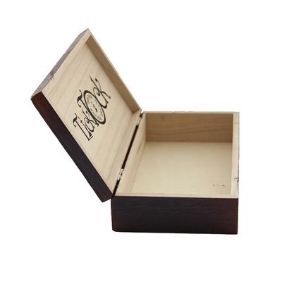 パーソナライズ可能なロゴとカラー 漆喰付きの木製のタバコケース