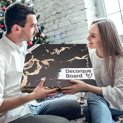 オーダーメイドサービス 環境に優しいデザインとジュース溝の 15 インチ木製切断板