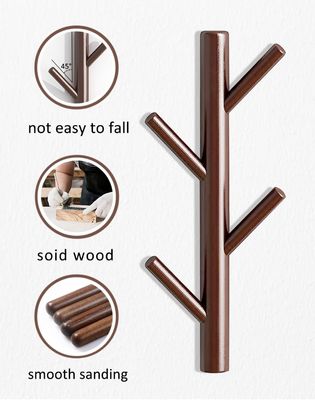 寝室と浴室の壁飾り ハンガー