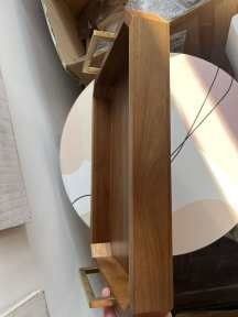 カスタマイズされたデザイン コーヒーテーブル用 木造の長方形の大きな田舎風格の食卓