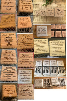 レーザーカットデザインで手作り茶灯ホルダーのための木製の平らなカラーキャンドルランタン