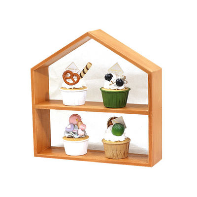 オーダーメイド ハンドメイド 天然木 丸いケーキスタンド 結婚式 8-10 インチ 試料無料