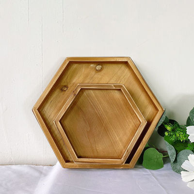 オーダーメイド ハンドメイド 天然木 丸いケーキスタンド 結婚式 8-10 インチ 試料無料