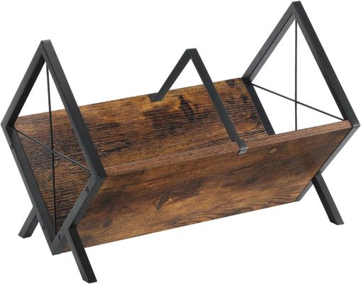 雑誌・書籍・ファイル アルバムの迅速な組み立てと保管のための木製ビニールレコード・ディスプレイ・ラック