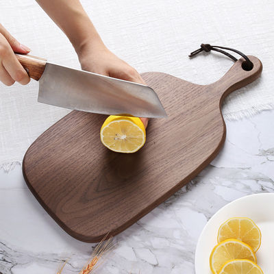 手作り ウォールナッツ チーズ パン 切断板 バランス デザイン の 木製 配給 トレイ