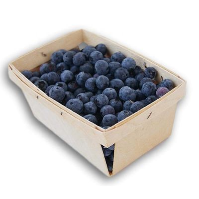 ビーチやポップル カーネール 木色 4 x 4 インチ ピント フルーツ パーティの飾り付け用のバスケット