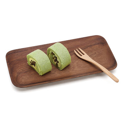 24.8x12.8x2cm 環境に優しい木製 仕立て北欧風の皿 無料サンプル